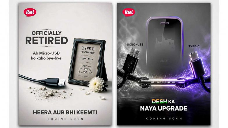 Business News | Itel Retires Type B Charging Across Portfolio - Now All Itel Feature Phones Will Come with Type C Charging Support