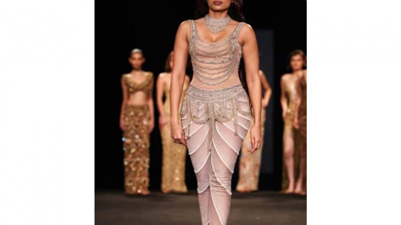 Entertainment News | India Couture Week 2026: Sobhita Dhulipala Walks Finale as Rahul Mishra Presents 'Devi' Collection