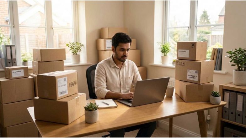 Business News | Indian E-commerce Sellers Move From Home Addresses to Offices in Multiple States at a Predictable Point in Their Growth, Address.co Data Shows