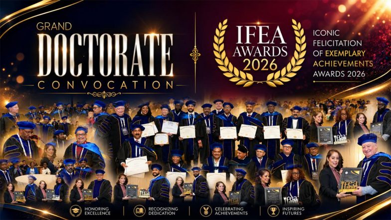 Business News | Aimlay Hosts Prestigious Doctorate Convocation & IFEA Awards in San Francisco, USA