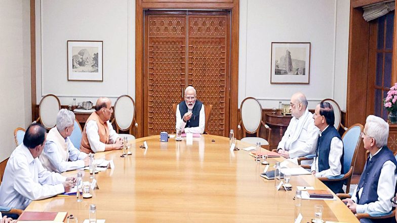 India News | PM Modi Chairs 4th CCS Meeting on West Asia Conflict; Directs Measures for Energy Security and Seafarers' Safety