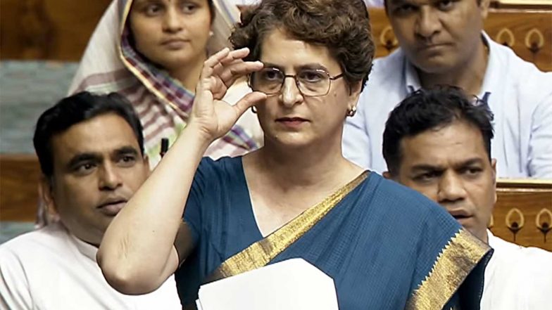 India News | Over 200 Academics Slam Priyanka Gandhi's 'gaumutra Expert' Jibe at IIT Madras Head, Part of Exam Reforms Panel
