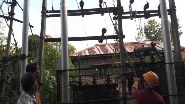 India News | 132 KV Power Supply Restored in J-K's Poonch After 10 Days Following Flood-triggered Disruption