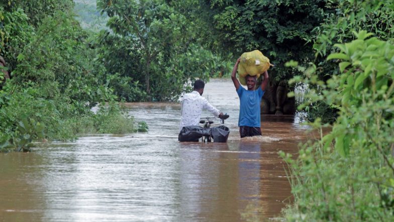 India News |  Odisha: Flood Situation Improves in Balasore, Jajpur; Moderate Flood Expected in Mahanadi, Says Official