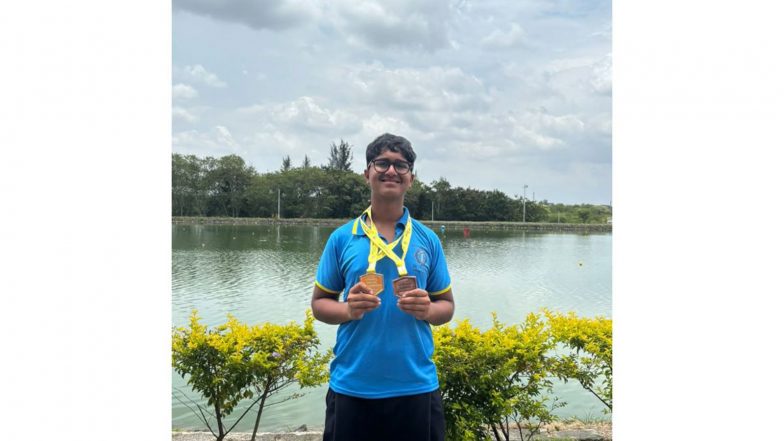 Business News | Kolkata's Aarav Agarwal Brings Home Medals in Rowing