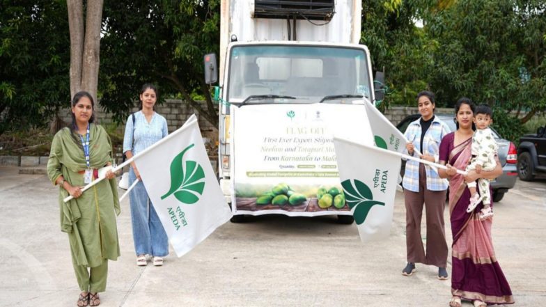 Business News | First Air Shipment of Karnataka Mangoes to Maldives Opens New Export Opportunities: Piyush Goyal
