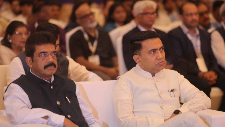 India News | Goa CM Pramod Sawant Attends National Conference on Goan Architecture and Sustainability in Delhi