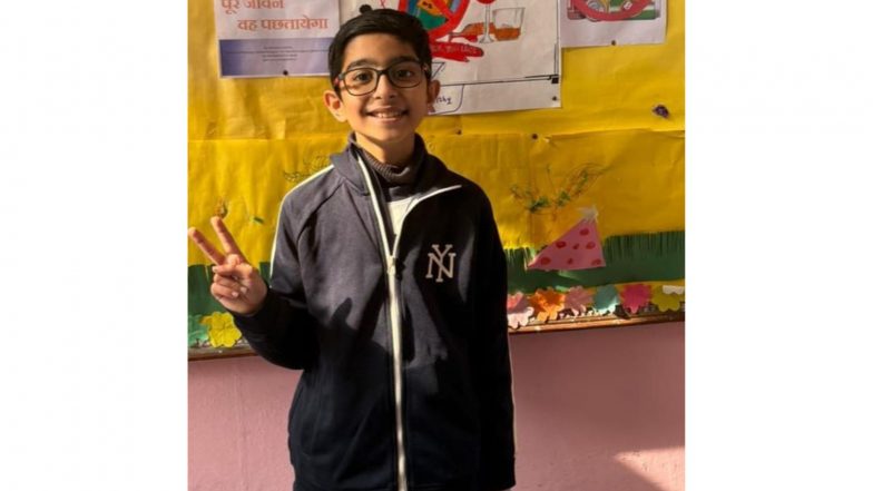 Business News | 10-Year-Old Sankalp Kumra Wins International Award for AI-Powered Anti-Alcohol and Addiction Recovery Initiative