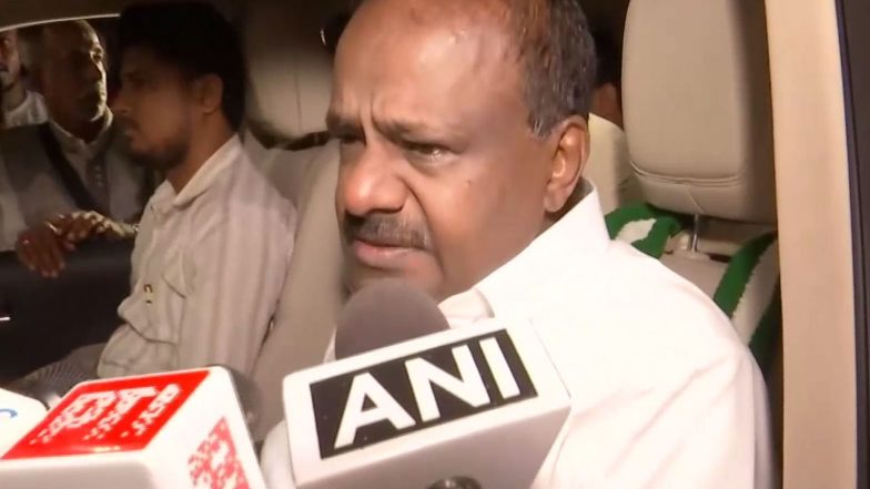India News | State Govt Has Failed to Take Off, Ignoring Rising Farmer Suicides: Union Minister HD Kumaraswamy