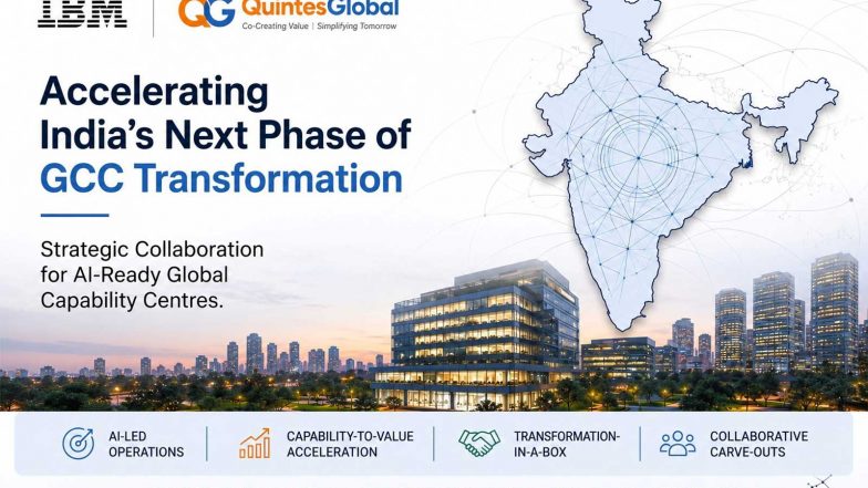 Business News | IBM X Quintes Global - A Strategic Collaboration to Define the Next Era of AI-Led GCC Transformation in India