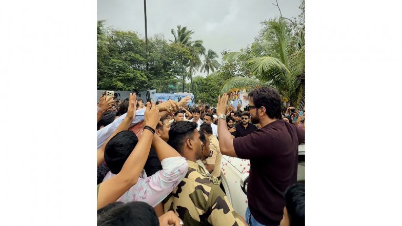Entertainment News | Actor Sonu Sood Celebrates Birthday with Fans, Expresses Gratitude for Their Love