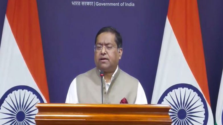 World News | India, Bhutan Sign Two Agreements on Line of Credit, Health Education Cooperation: MEA on Misri's Bhutan Visit