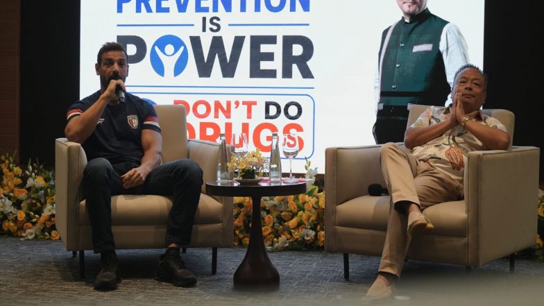 Entertainment News | Meghalaya Government, Actor John Abraham Unite for a Drug-free State at 'Pulse of the Hills' Event in Shillong