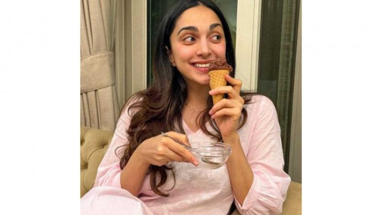 Entertainment News | Sidharth Malhotra Shares Adorable Birthday Moment of Kiara Advani Enjoying Chocolate Ice Cream