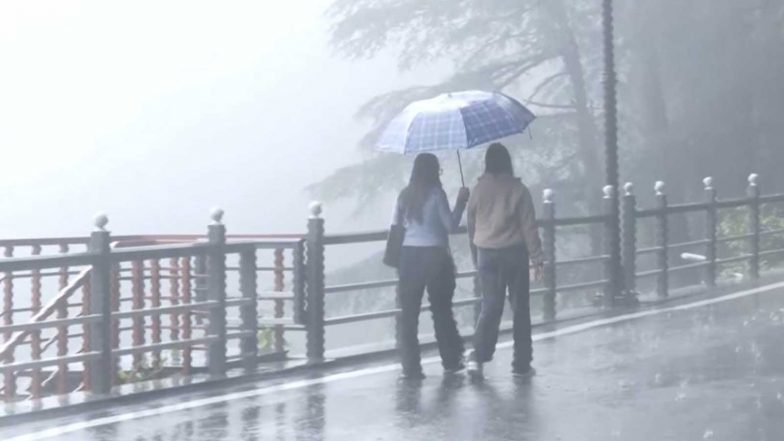 India News | Rain Lashes Shimla; Tourists Revel in Monsoon Charm, Locals Grapple with Daily Disruptions