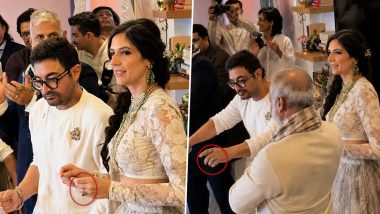 Aamir Khan and Gauri Spratt&rsquo;s Wedding Ring Made of Ruby Has a Ranbir Kapoor Connection, Jewellery Took 256 Hours, 131 Artisans to Create - Know the Story