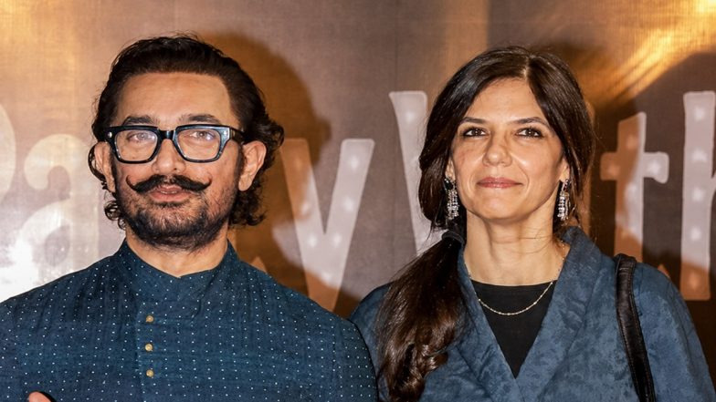 Aamir Khan Returns to Mumbai With Wife Gauri Spratt, Stepson Gets Confused by Paparazzi Frenzy at Airport (Video)