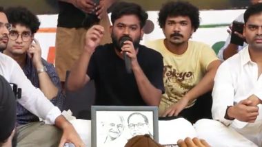 Abhijeet Dipke Announces Indefinite Hunger Strike After Sonam Wangchuk Shifted to Hospital (Videos)