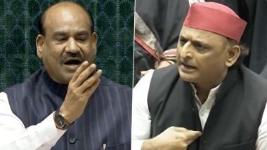 Akhilesh Yadav Alleges Samajwadi Party Was Denied Opportunity To Speak on NEET Controversy in Lok Sabha (Video)