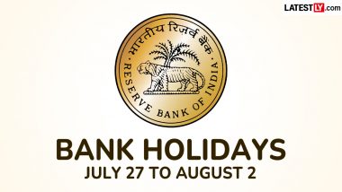 Bank Holidays Next Week: Full List of Working Days and Closures up to August 2