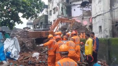 Bhiwandi Building Collapse: Death Toll Rises to 9 After 4-Storey Kohinoor Building Collapses in Thane
