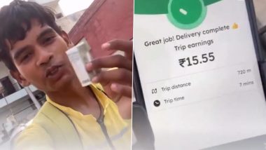Blinkit Rider Expresses Gratitude After Customer Gives INR 500 Tip on INR 15 Order, Video Goes Viral