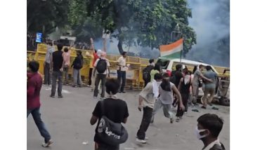 CJP Protest: Over 70 Detained, 50 Cops Injured in Violent Protests Near Delhi Parliament