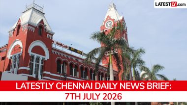 Chennai Latest News Today on July 7th, 2026: CM Vijay Inspects Nemili Desalination Plant, Hitachi Investment & Water Projects