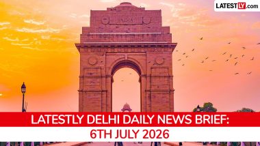 Delhi Latest News Today on July 6th, 2026: Health Scam Protest, Water Crisis & Monsoon Alert