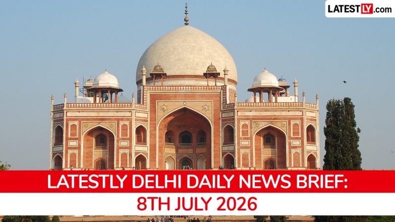 Delhi Latest News Today on July 8th, 2026: Rohini House Collapse, Heavy Rains & Judge Death Probe