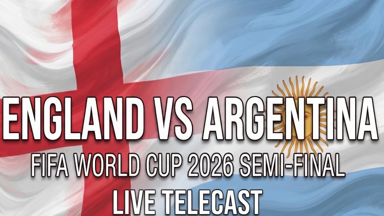 Is England vs Argentina FIFA World Cup 2026 Semi-Final Live Telecast Available on DD Sports for Free?