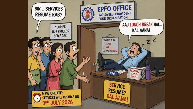 EPFO Website Down: Frustrated Users Flood Social Media With Funny Memes As Downtime Extended Till July 3