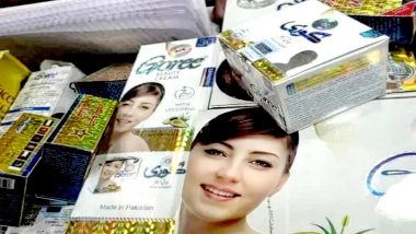 Pakistani Goree Beauty Cream Among INR 60 Lakh Worth of Banned Cosmetics Seized in Maharashtra's Nanded  (Watch Video)