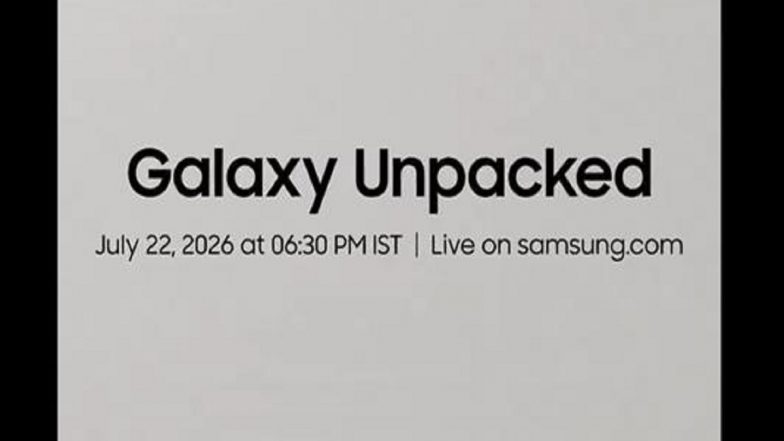 Samsung Galaxy Unpacked 2026: Date, Time and How To Watch Live in India
