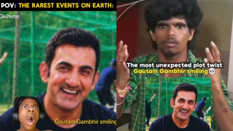 Gautam Gambhir Smiling: India Coach Shares Funny Memes on Instagram