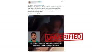 social-viral-Was Pakistani Cricketer Hasan Ali Beaten on an Indian Train? Fact Check Reveals Truth About Viral Video