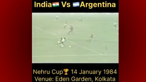 India vs Argentina 1984 Nehru Cup Footage Goes Viral, Recalling Historic Football Match.