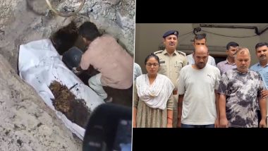 Jamnagar Murder Case: Man Killed by Wife Using Cyanide-Laced Liquor, Buried in 12-Foot Pit 2 Years Ago (Videos)