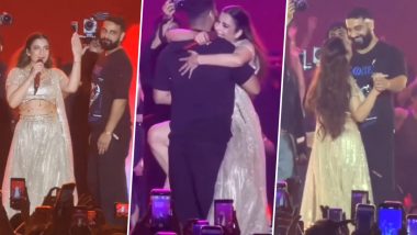 Singer Jasmine Sandlas Announces Engagement, Introduces Fiance During Dream Girl India Tour in Delhi (Video)