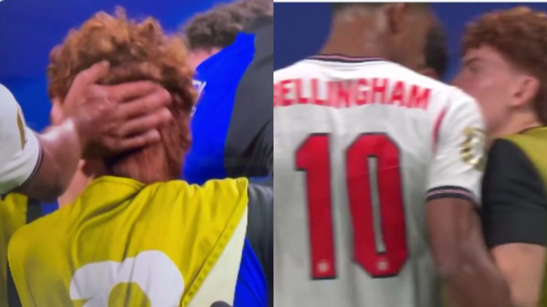 Ο Jude Bellingham χαστουκίζει τον Barco σε άσχημη σκηνή μετά τον αγώνα μετά τον αποκαρδιωτικό ημιτελικό του Παγκοσμίου Κυπέλλου Αγγλίας, το βίντεο έγινε viral