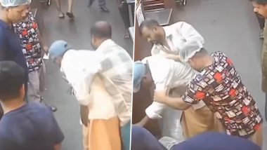 Kochi: Quick-Thinking Friend Saves Man From Choking on Boiled Egg at Kerala Restaurant, Video Surfaces