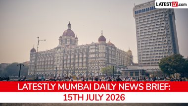 Mumbai Latest News Today on July 15th, 2026: Navi Mumbai Airport Goes Global, FDA Crackdowns & Crime Busts