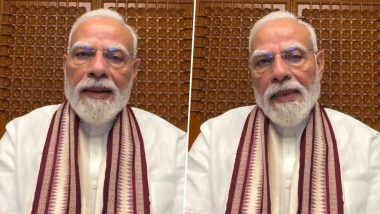 &lsquo;Thank You Friends&rsquo;: PM Narendra Modi Sets Global Record With Over 303 Million Views on Viral Instagram Reel Amid Student Protests (Video)