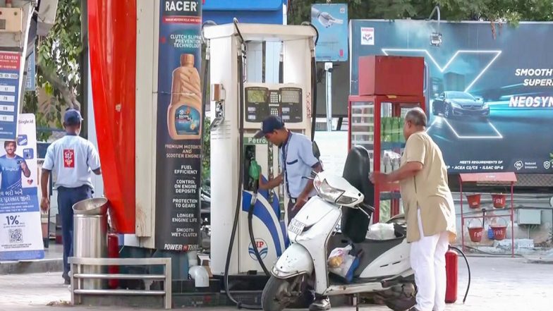 India's Crude Oil Basket Price Falls to USD 77.6 per Barrel From USD 114.5 Since April, Govt Tells Lok Sabha