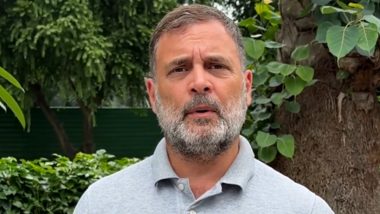 Rahul Gandhi Reacts to Dharmendra Pradhan&rsquo;s Resignation, Says &lsquo;Let&rsquo;s Get Rid of This Regime&rsquo; (Video)
