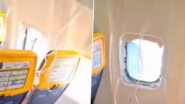 Ryanair Passenger Nearly Sucked Out of Broken Cabin Window Mid-Flight (Video)