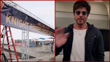 Shah Rukh Khan Unveils LA Knight Riders' New Cricket Ground (Watch Video)
