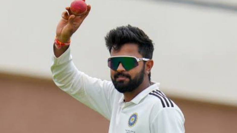 India Test Squad for Sri Lanka Series Announced: Saransh Jain Earns Maiden Call-Up; Jasprit Bumrah, Sai Sudharsan Subject to Fitness