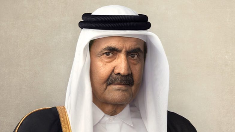 Sheikh Hamad Bin Khalifa Al Thani Dies: India Declares One-Day National Mourning on Demise of Qatar&rsquo;s Former Amir