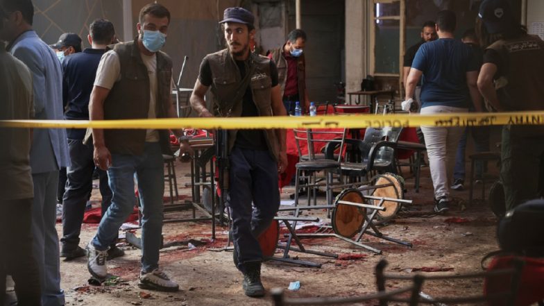 Damascus Cafe Blast Kills 9, Injures 20 Near Main Courthouse in Syria (Watch Video)
